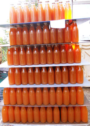 colonne de jus